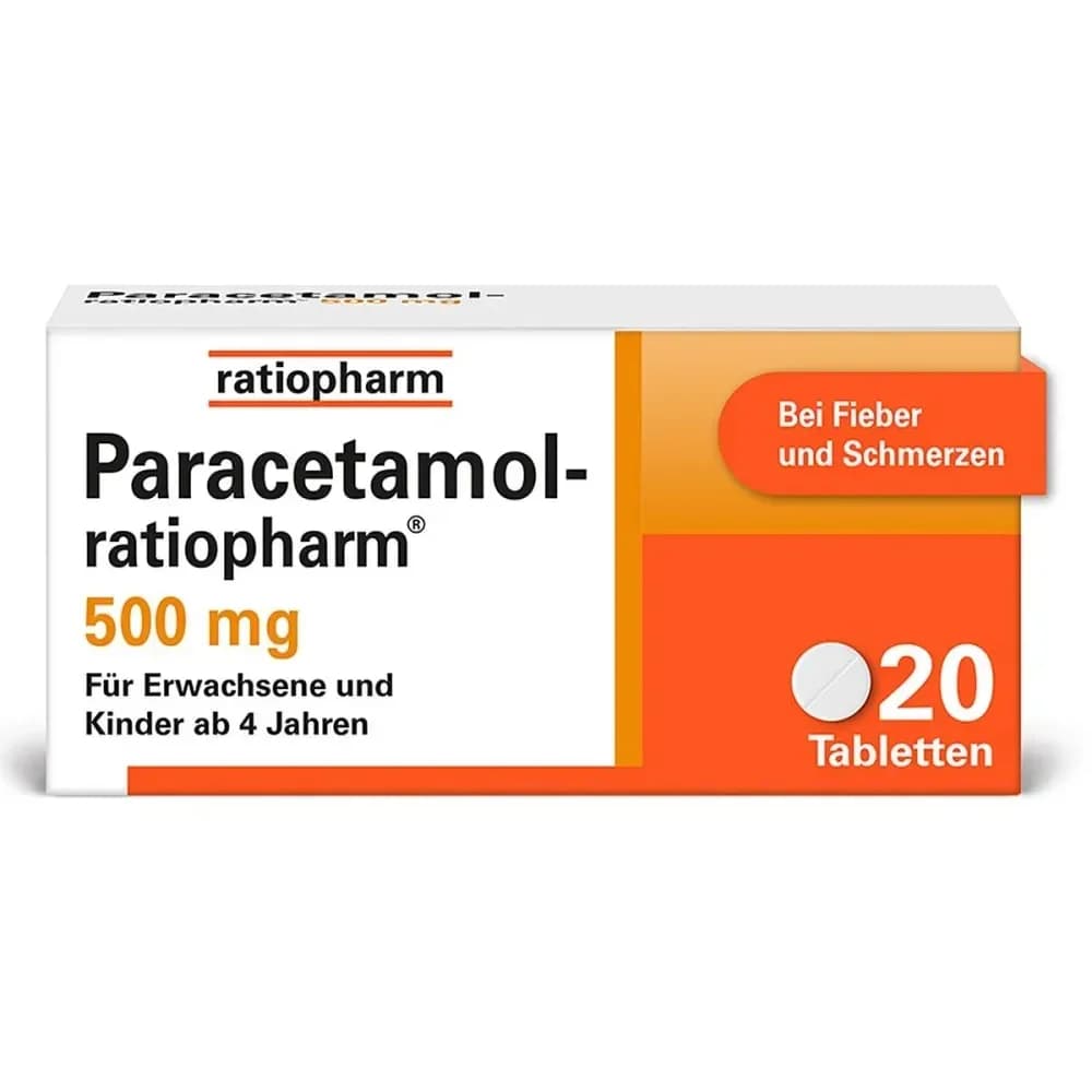 Paracetamol-ratiopharm 500 mg