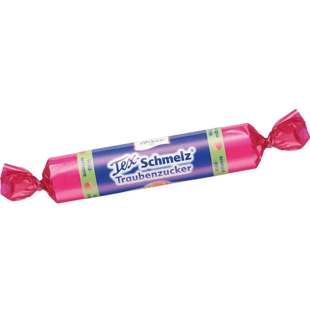 Soldan Tex Schmelz Traubenzucker Walderdbeere