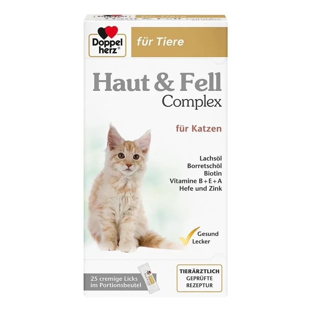 Doppelherz für Tiere Haut & Fell Complex 25 St