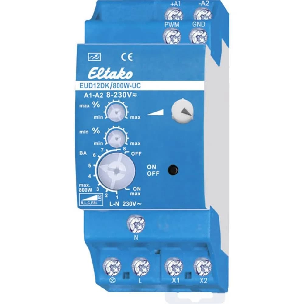 Eltako Universal-Dimmschalter EUD12DK/800W-UC