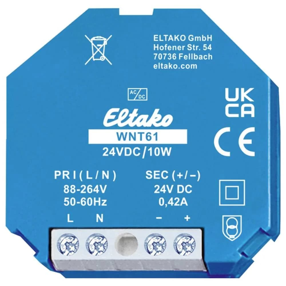 Eltako Weitbereichs-Schaltnetzt. WNT61-24VDC/10W