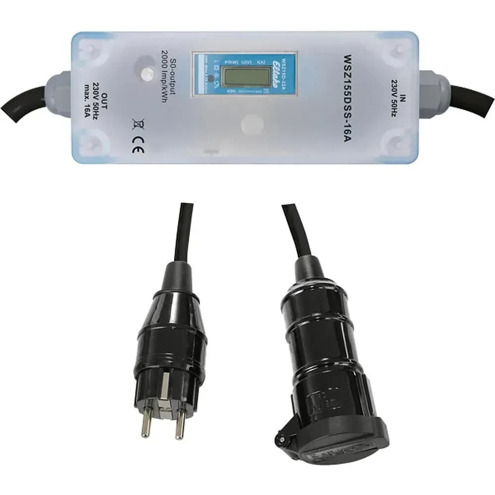 Mobiler Wechselstromzähler WSZ155DSS-16A MID