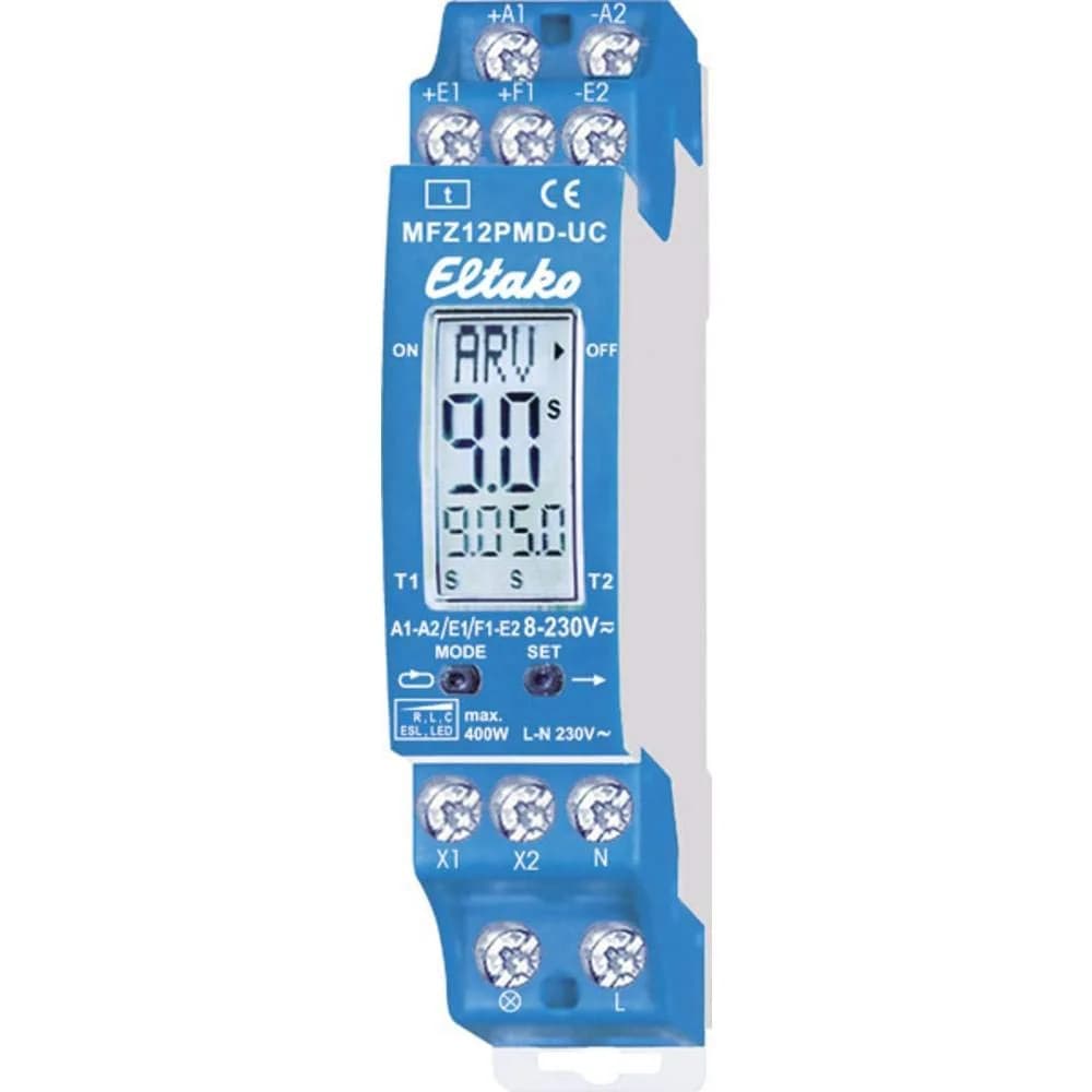 Eltako Multifunktions-Zeitrelais MFZ12PMD-UC