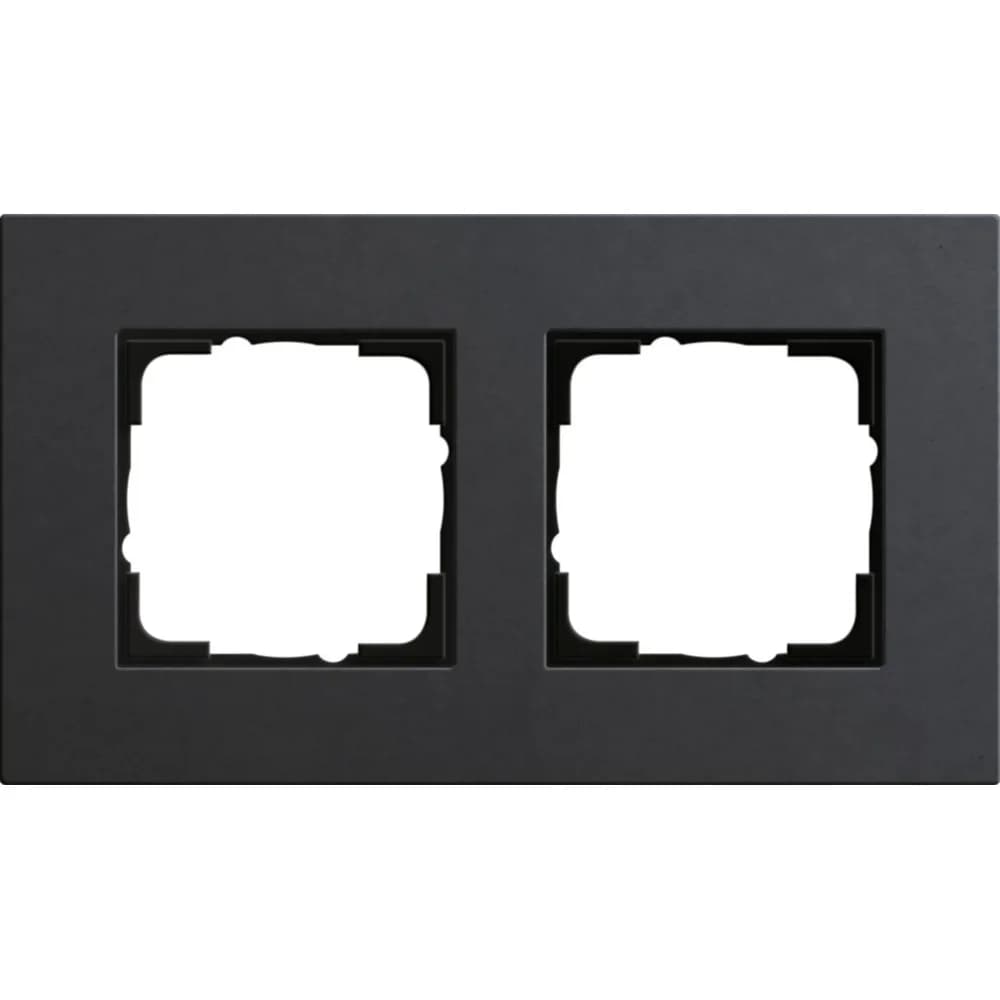 Gira Abdeckrahmen 2fach 0212226