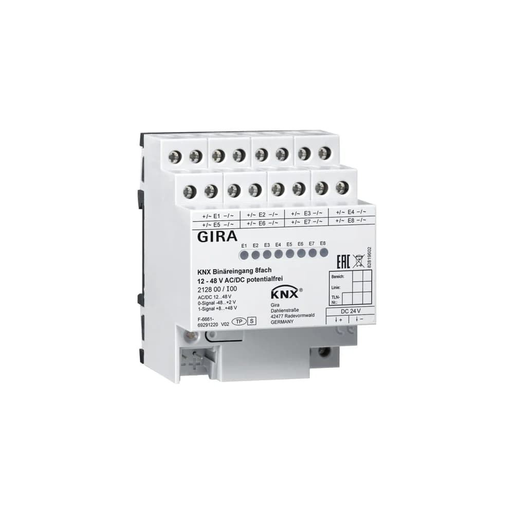 Gira Binäreingang 8f. 212800