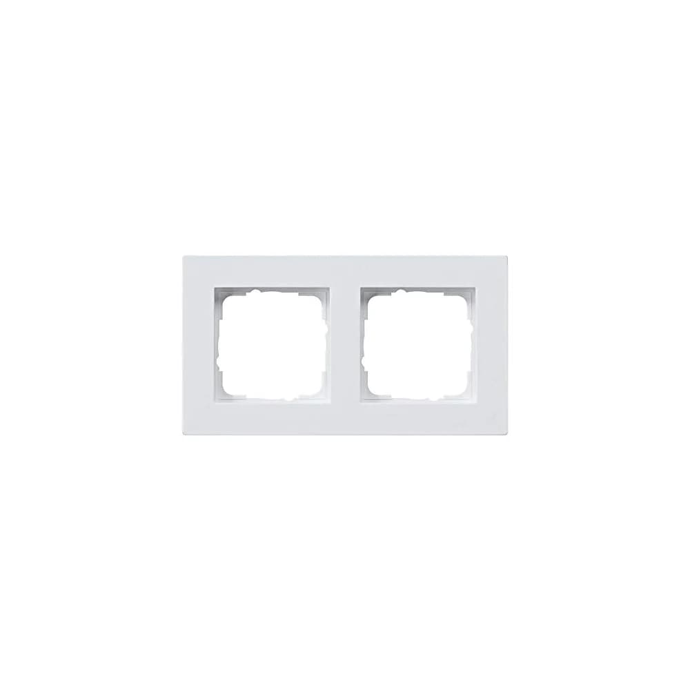 Gira Abdeckrahmen 2fach rws 0212225