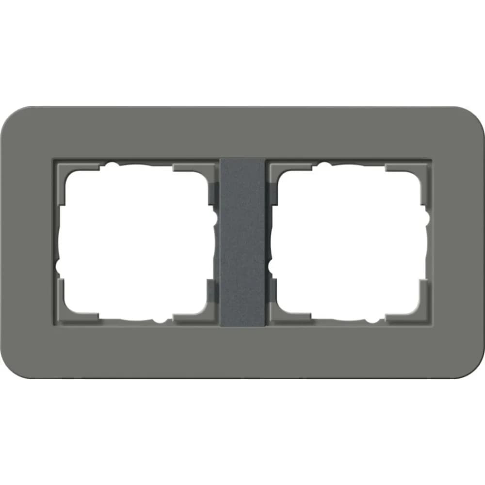 Gira Abdeckrahmen 2fach 0212423