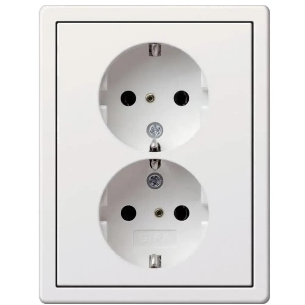 Gira Schuko-Steckds. 2f. rws-gl 0780112