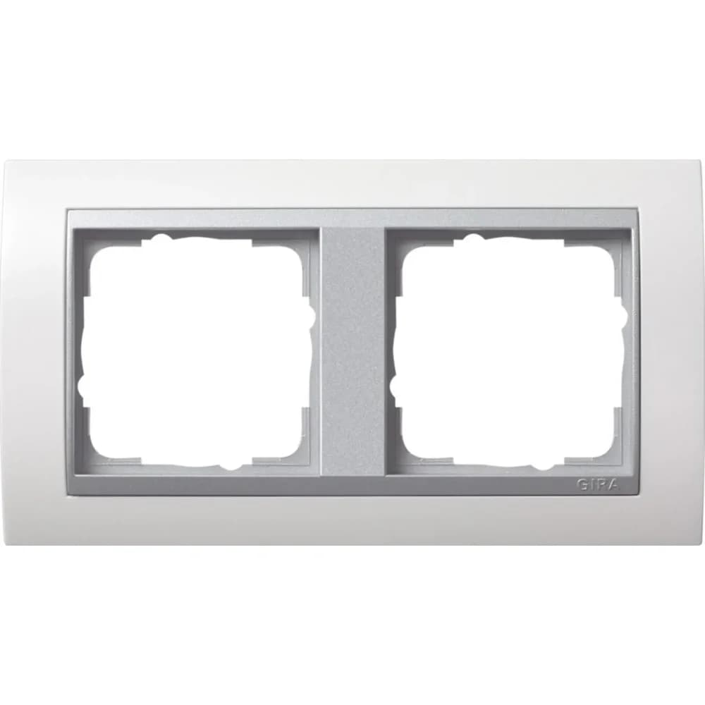 Gira Abdeckrahmen 2fach 0212806