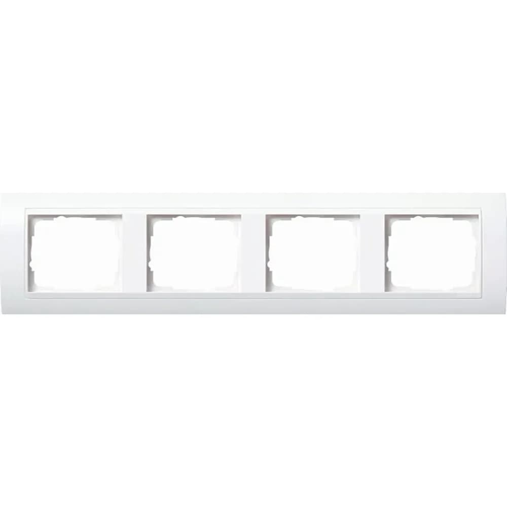 Gira Abdeckrahmen 4f.rws matt 0214327