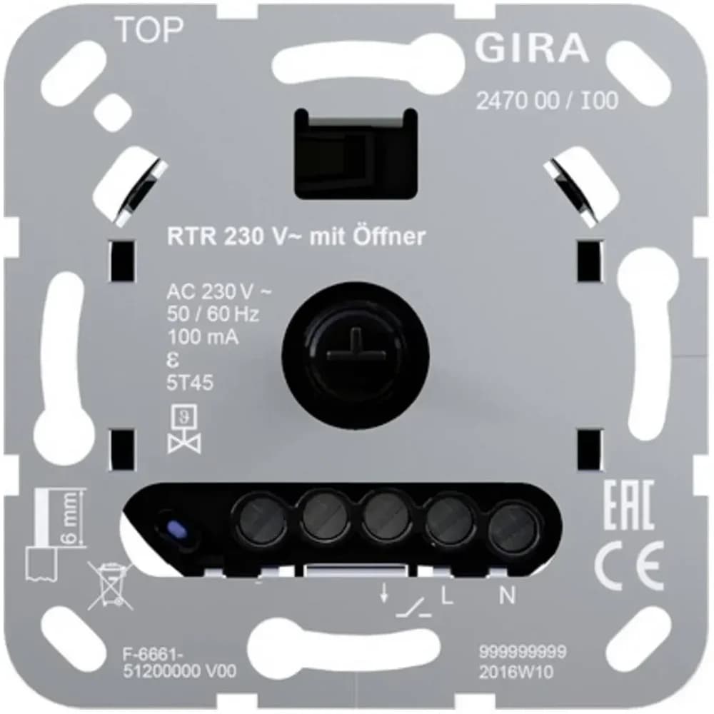 Gira Raumtemperaturregler 247000