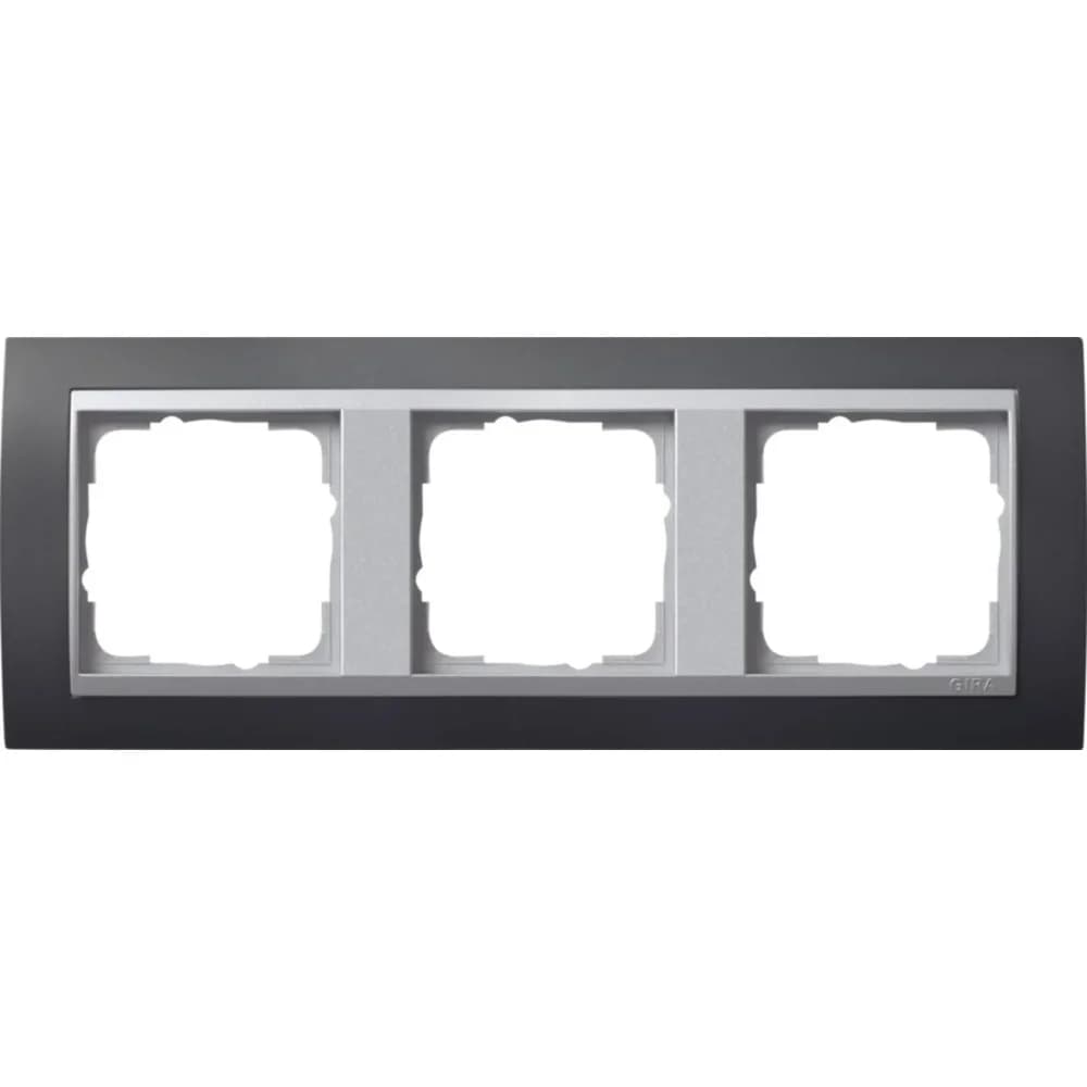 Gira Abdeckrahmen 3f.anth 021381