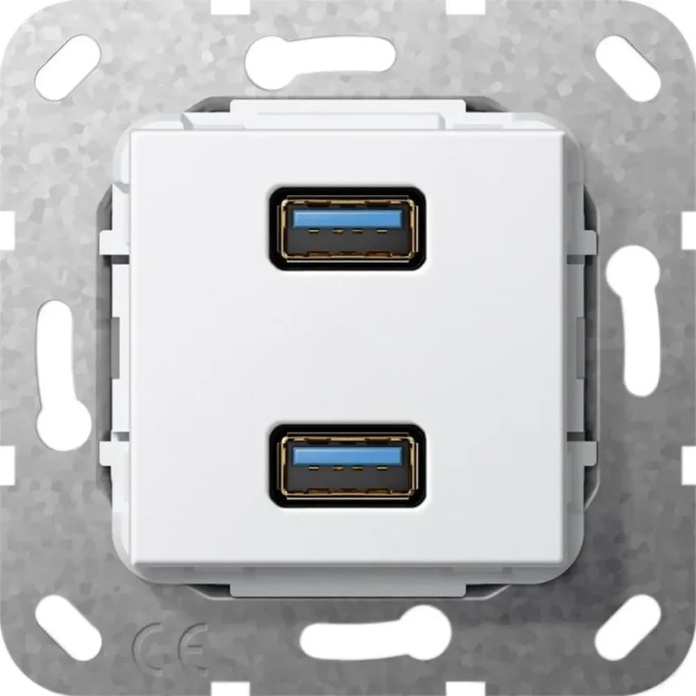 Gira, Steckdose, USB 3.0