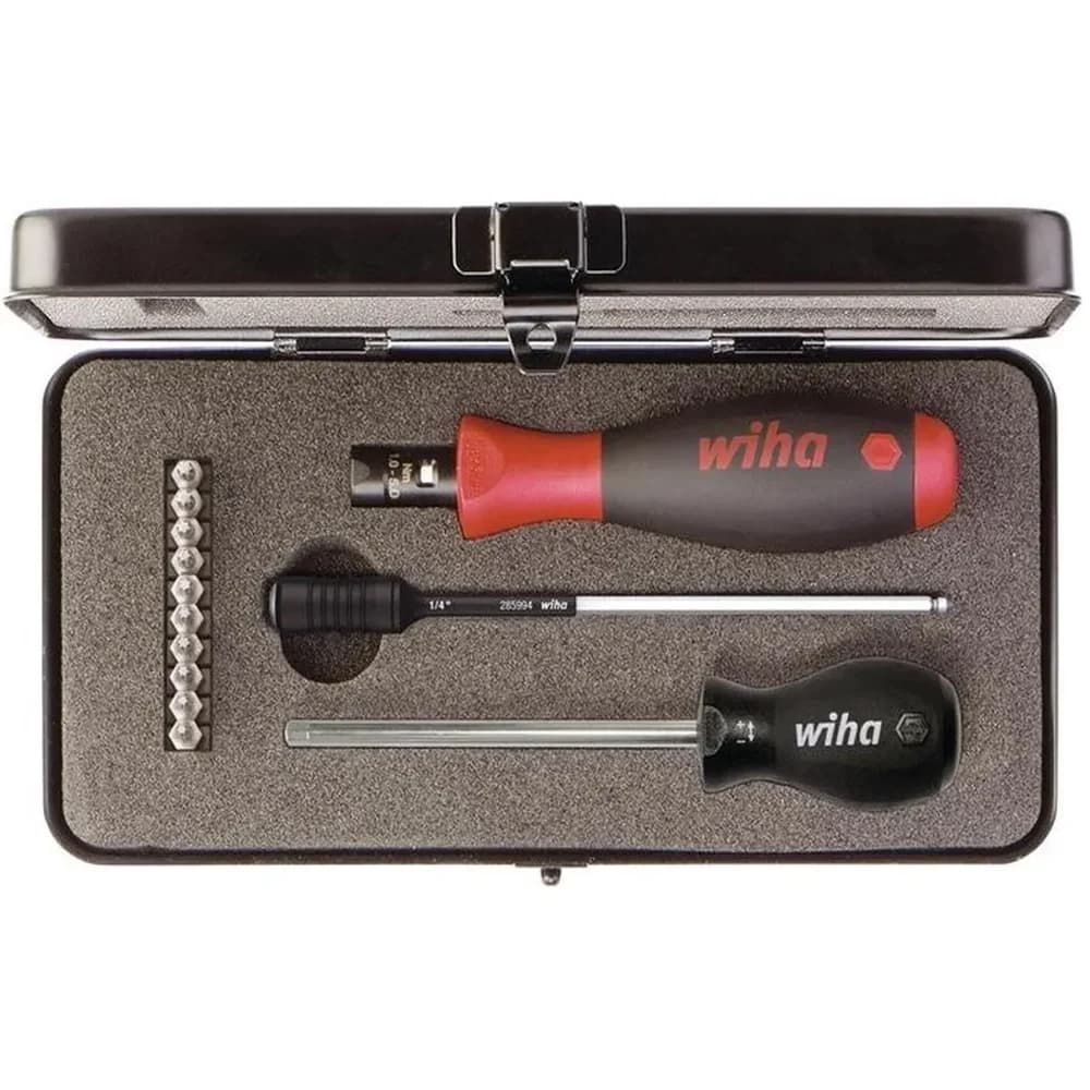 wiha Drehmoment-Schraubendreher 34614 13-tlg.