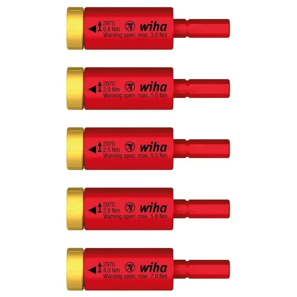 Wiha Drehmoment-Adapter-Set 29701S5 5tlg.