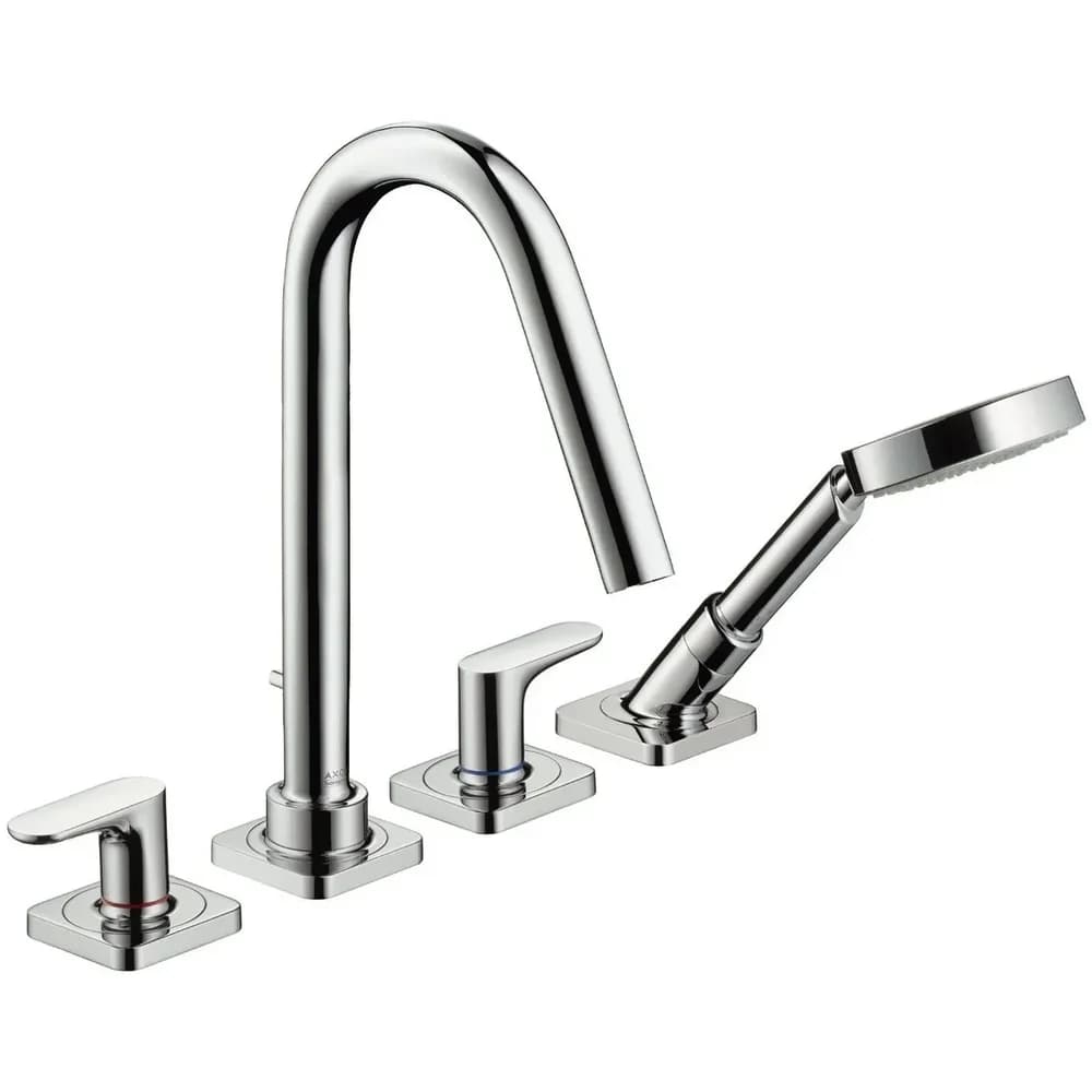AXOR 39453000 4-Loch Wannenarmatur Axor Citterio - Silber