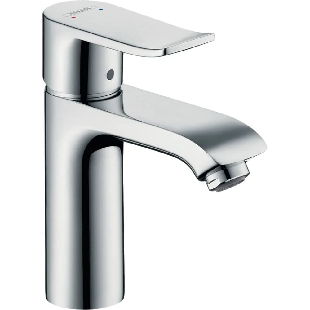 Waschtischmischer Hansgrohe Metris 110 ND Ausladung 116 mm chrom