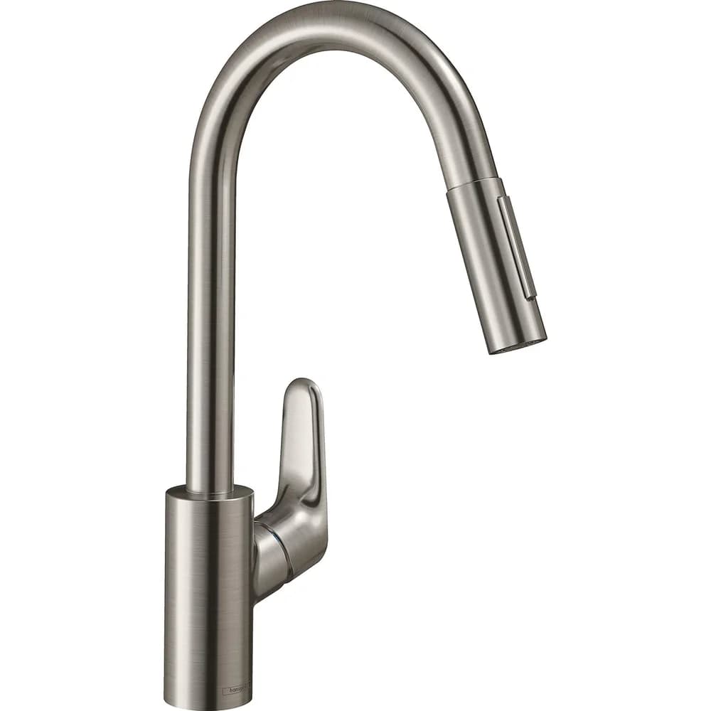 Hansgrohe Spültischmischer Focus edelstahl-opt. 31815800