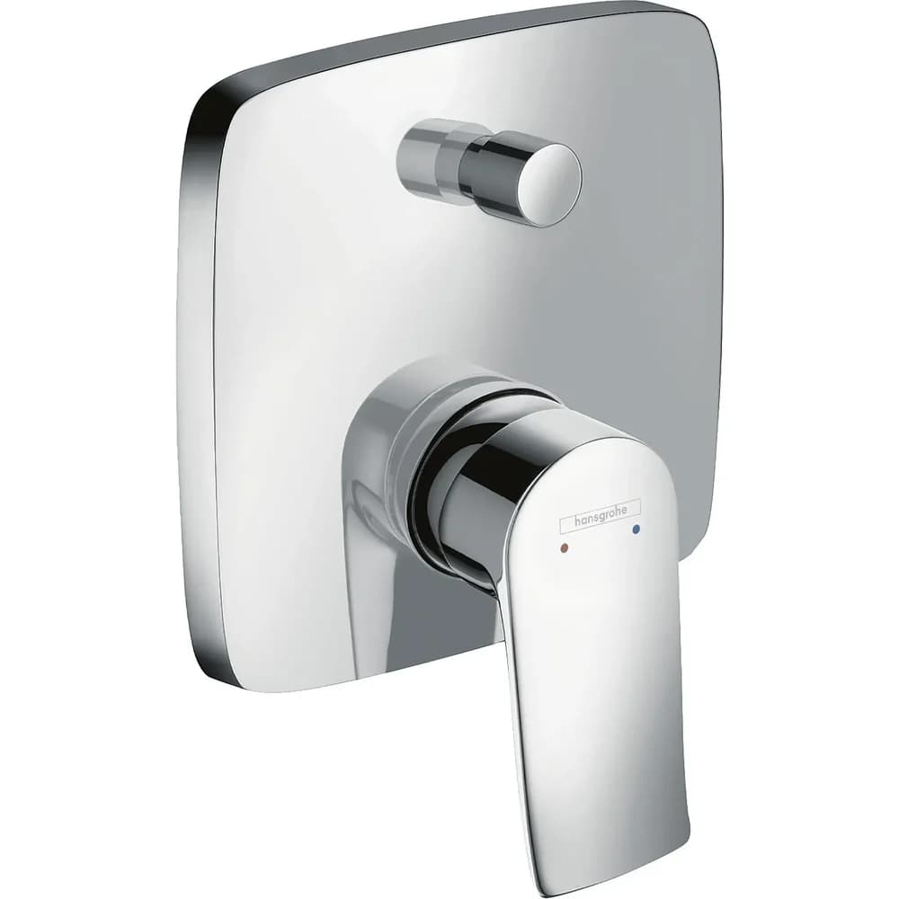 hansgrohe Fertigmontageset Metris UP-WA.-EHM, Ro ek, m i Sich.Kombi, chr