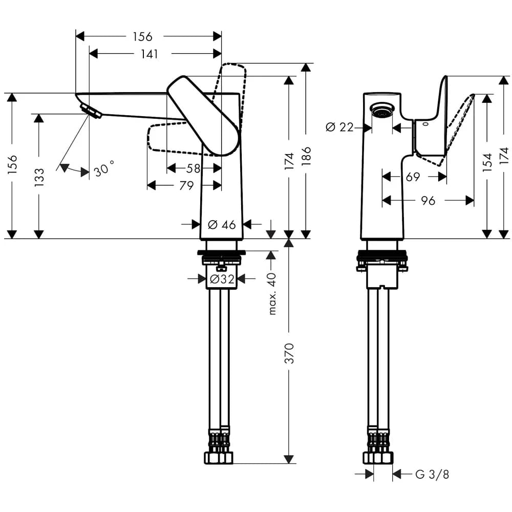 hansgrohe Spültischarmatur