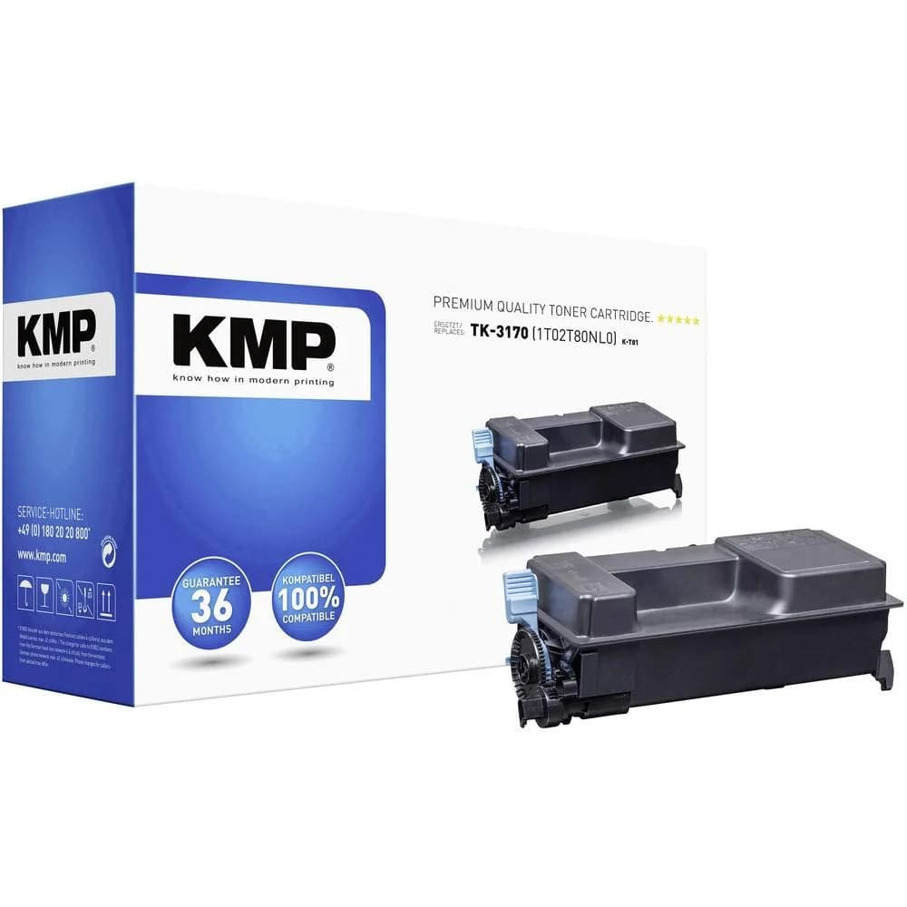KMP TK-3170 Kompatibel Kyocera Toner Schwarz