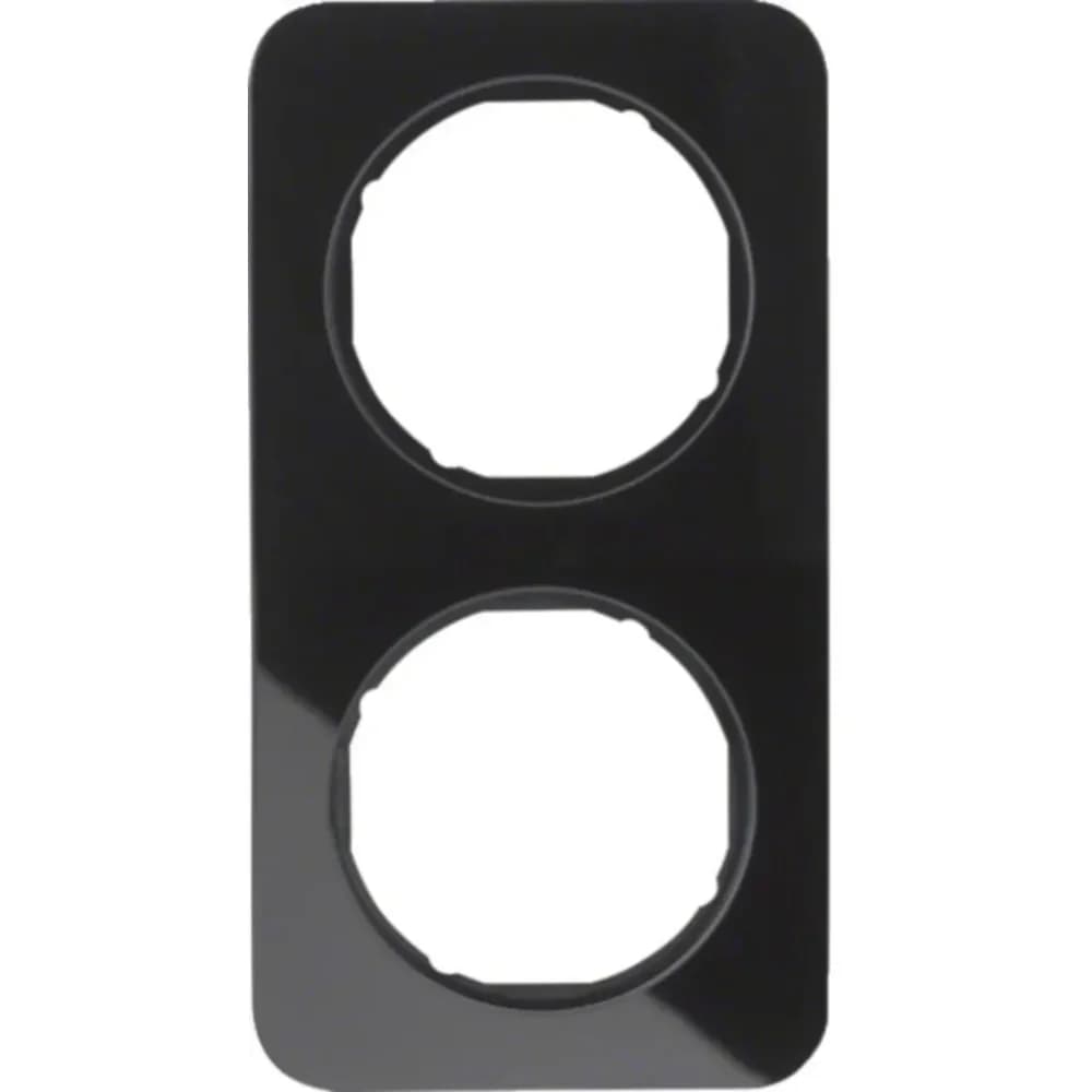 Berker Rahmen Glas/sw 10122116