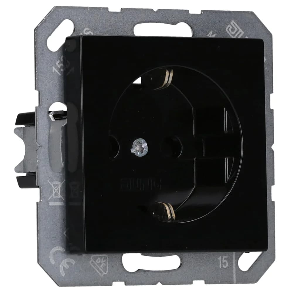 Jung SCHUKO-Steckdose 16A 250V A 1520 KI SW