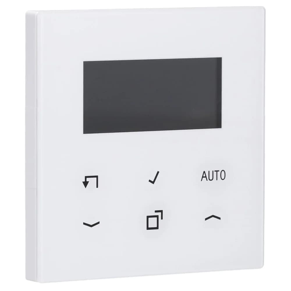 Jung Timer Standard mit Display (alpinweiß)
