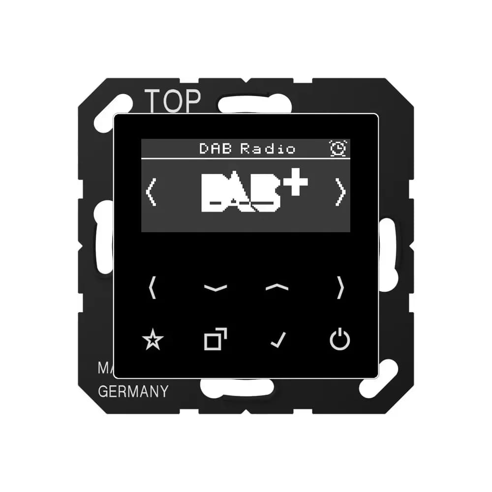 JungSmart Radio DAB+ (schwarz)