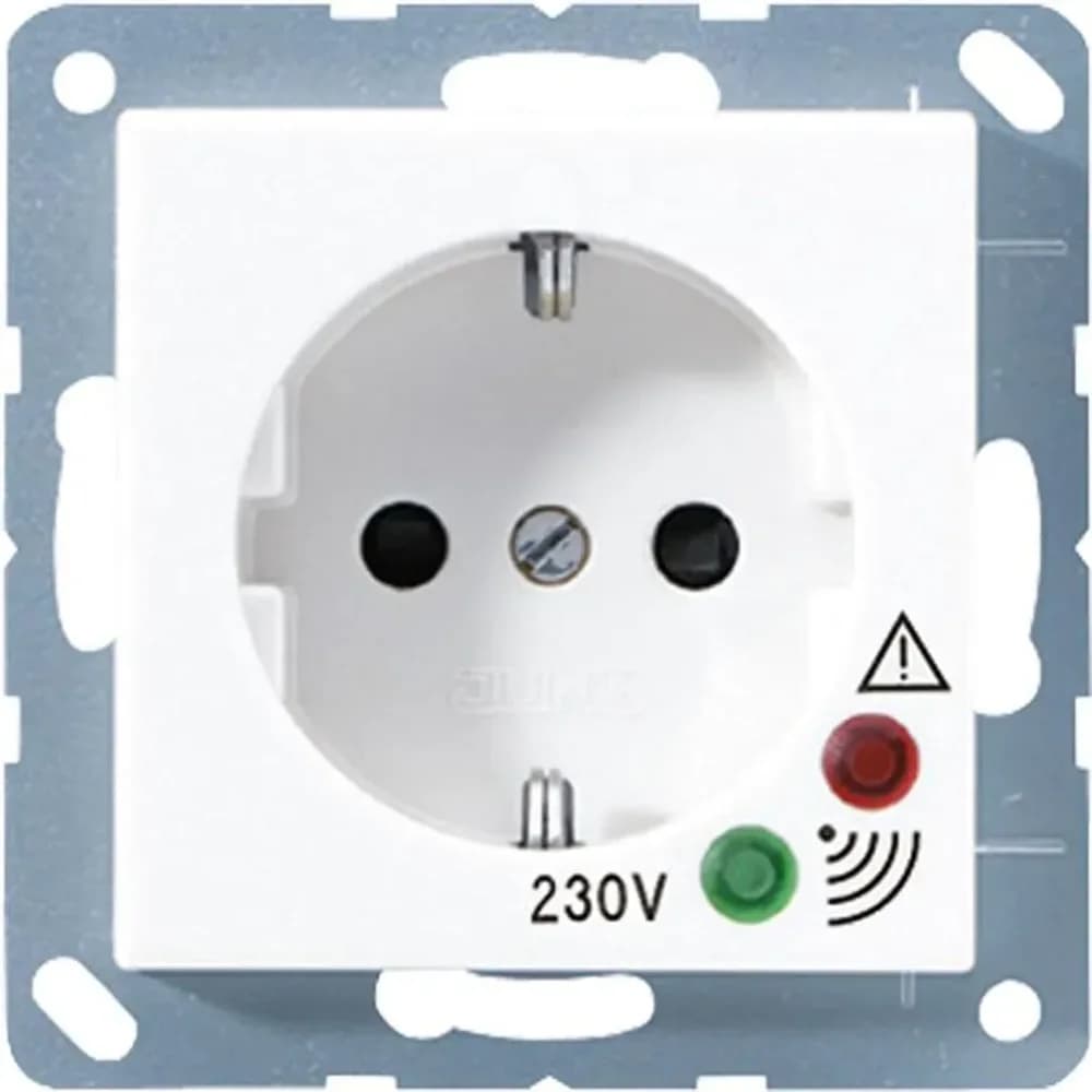 Jung SCHUKO-Steckdose A 521 UF WW