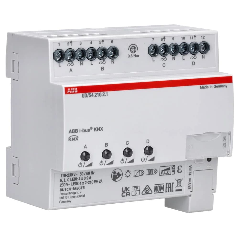 ABB Stotz S&J KNX-LED-Dimmer UD/S4.210.2.1
