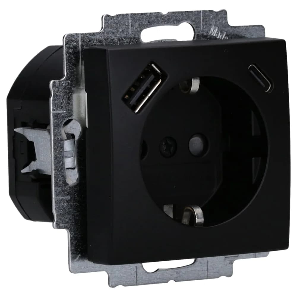 Busch-Jaeger USB-Steckdosen-Einsatz 20 EUCB2USBAC-915