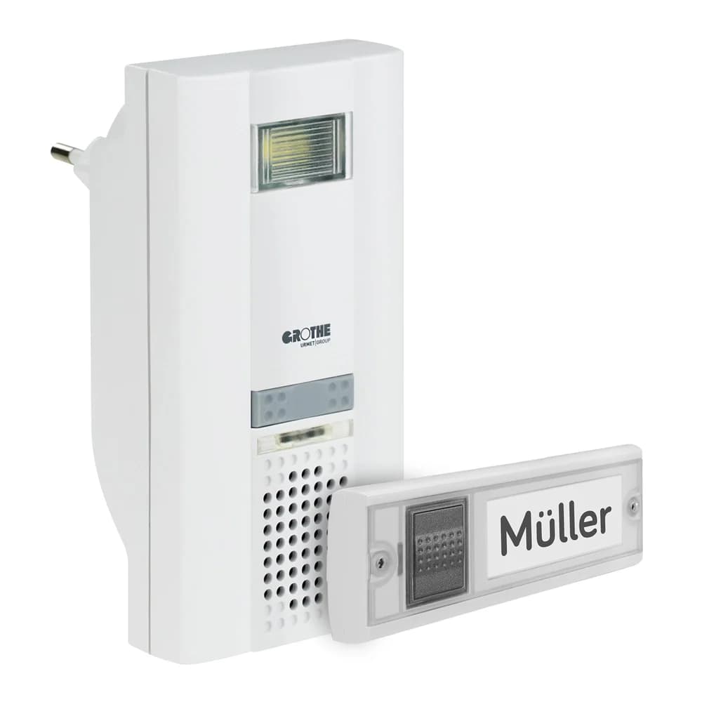 Grothe Steckdosen-Funkgong-Set MISTRAL 400