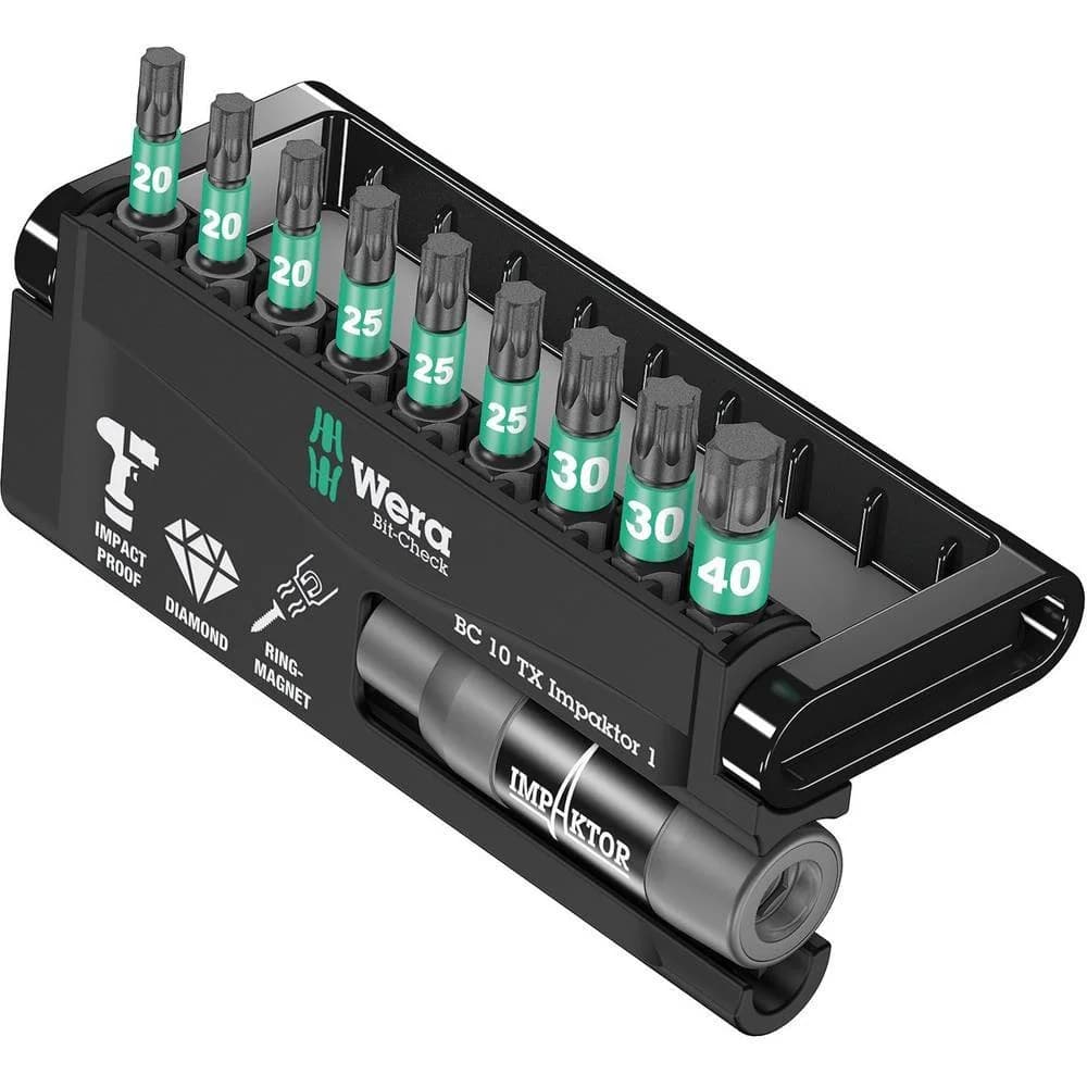 Wera Bit-Check 10 TX Impaktor 1 - 05057688001