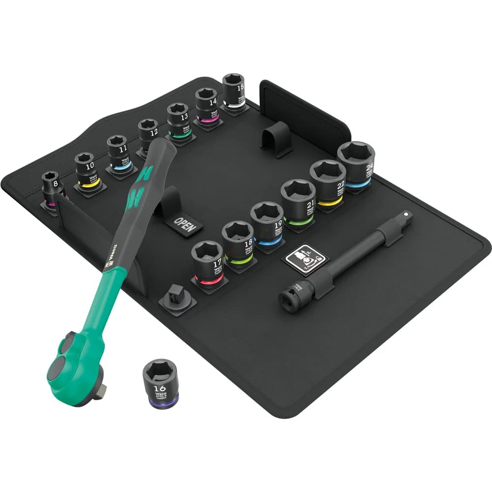 Wera Werk Zyklop Comfort Knarrensatz 8100 SB 12