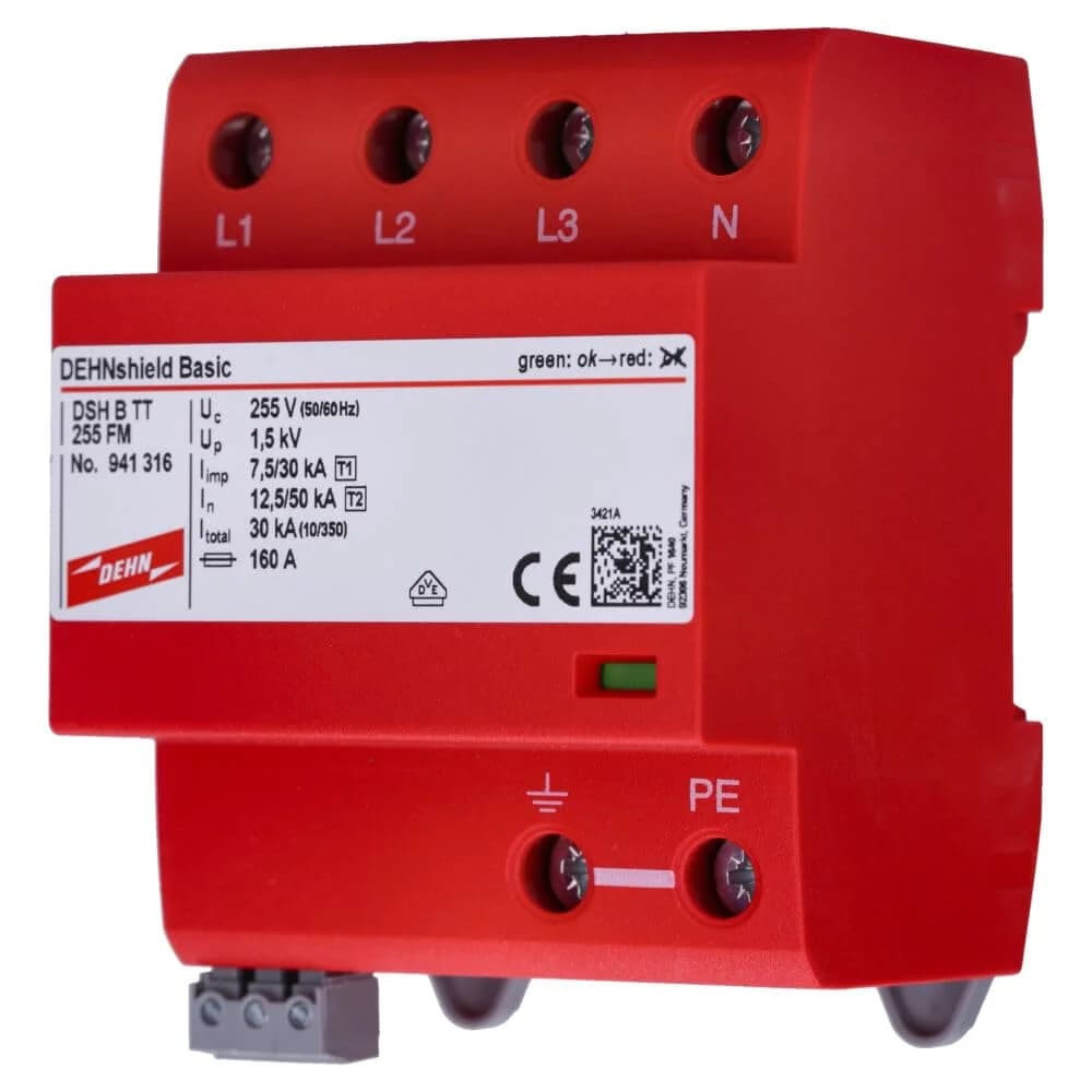 DEHN Anwendungsoptim.Kombi-Abl. DSH B TT 255 FM