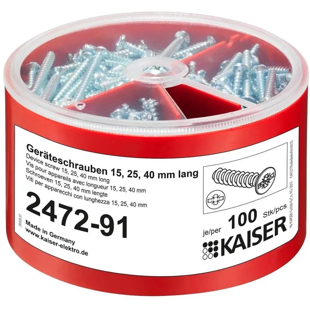 Kaiser Geräteschrauben-Box 2472-91