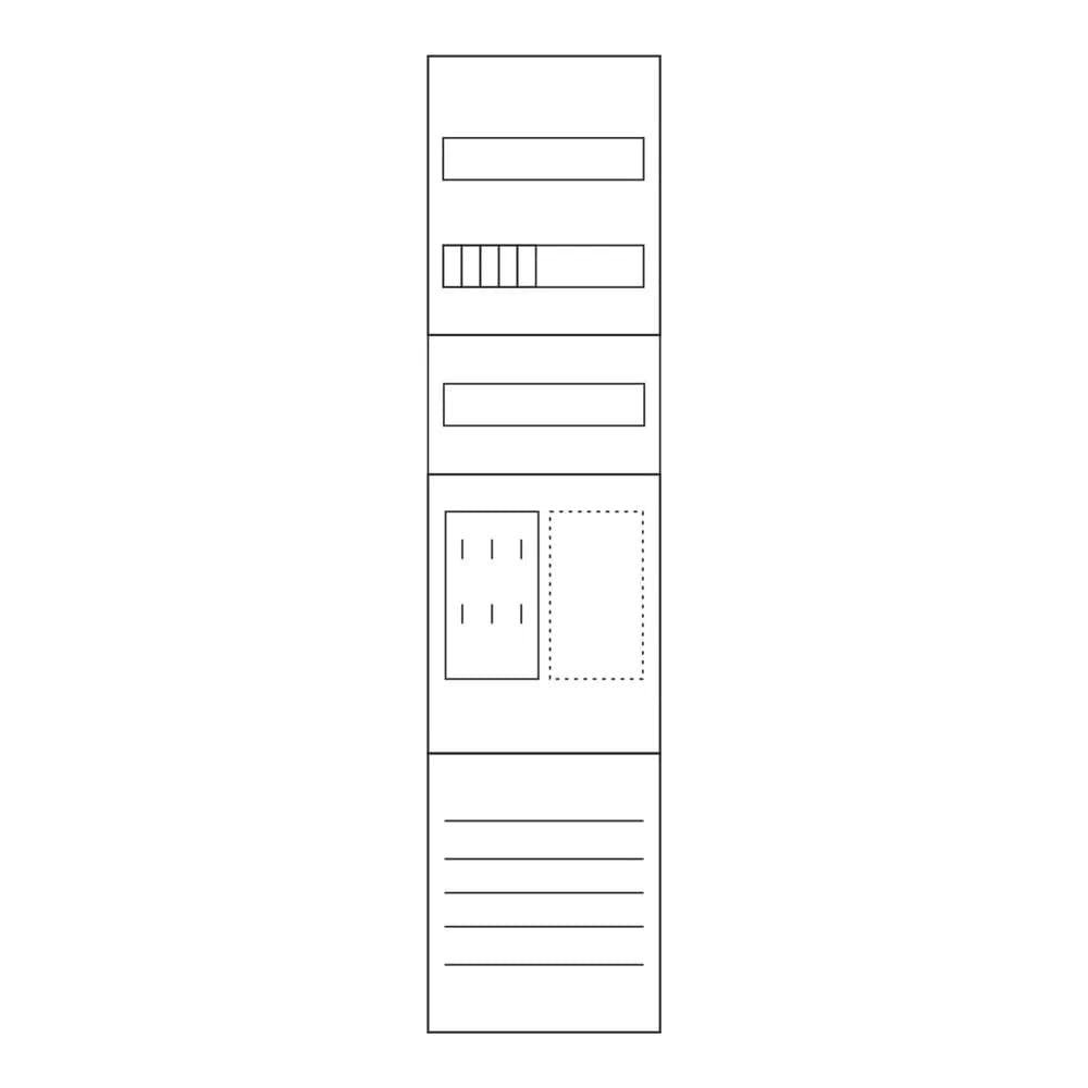 Eaton Zählerfeld ZSD-M17B0013