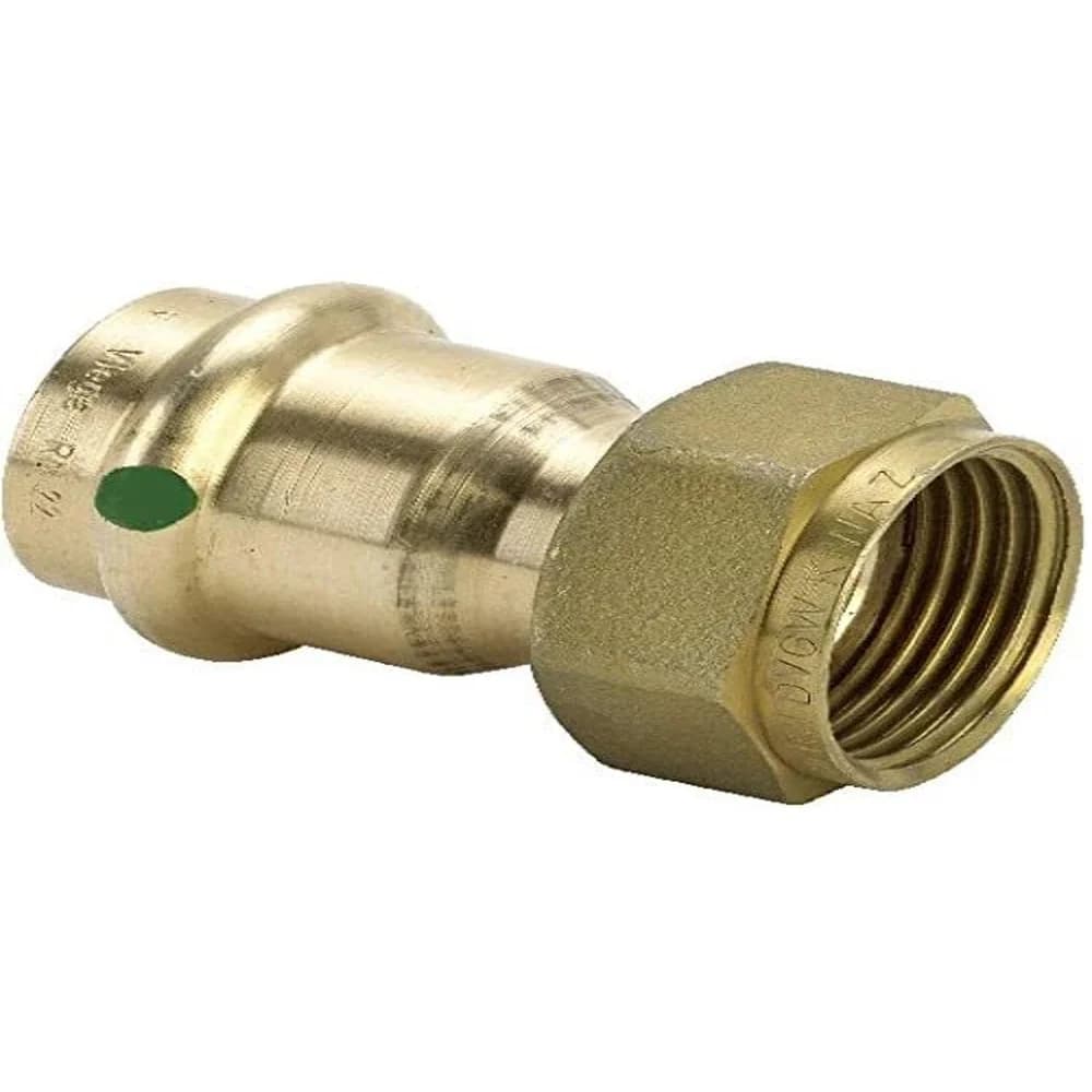 Verschraubung SANPRESS Nr.2263, 265687 flachdichtend 22x1 aus Rotguss
