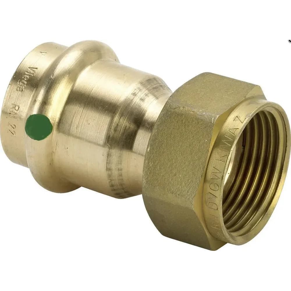 Verschraubung SANPRESS Nr.2263, 351502 flachdichtend 22x3/4 aus Rotguss