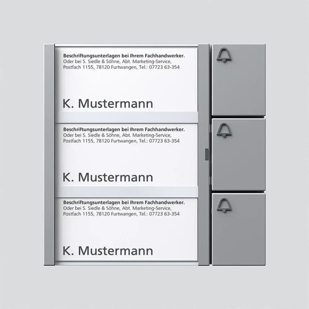 Siedle&Söhne Bus-Tasten-Modul BTM 650-03 SM