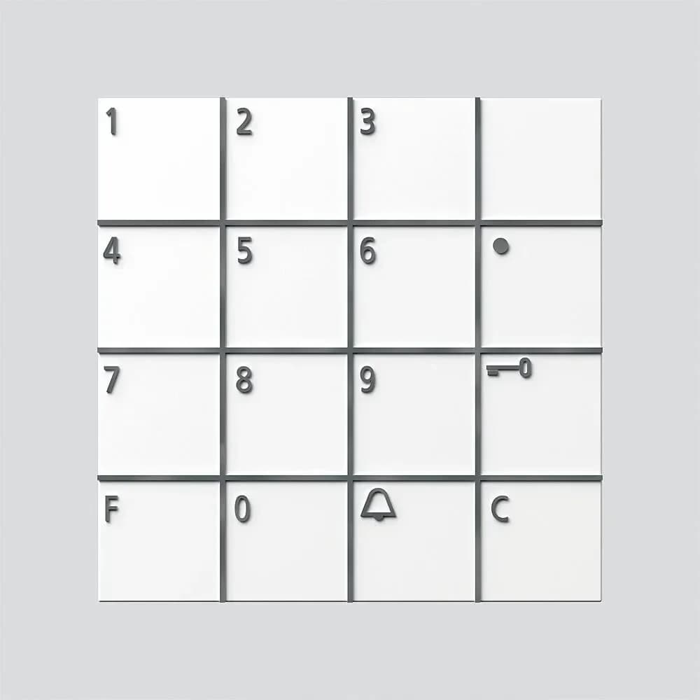 Siedle&Söhne Codeschloss-Modul COM 611-02 W
