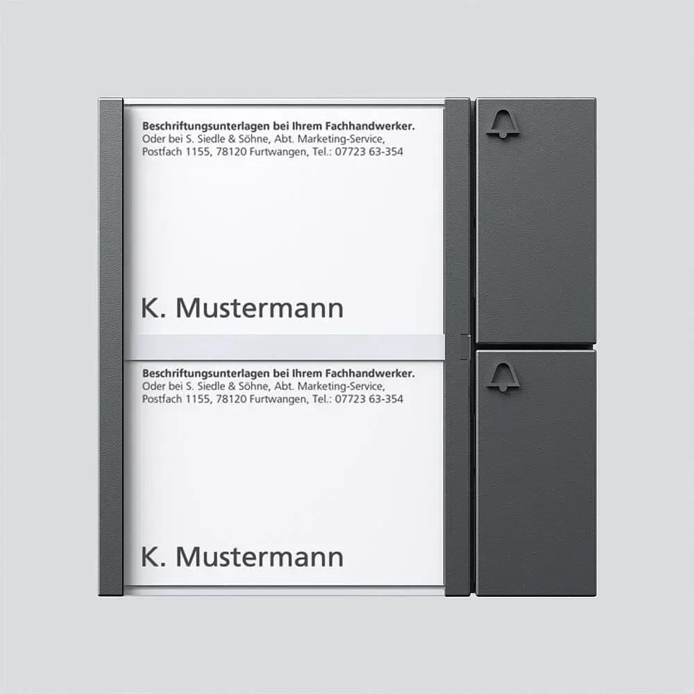 Siedle&Söhne Bus-Tasten-Modul BTM 650-02 DG