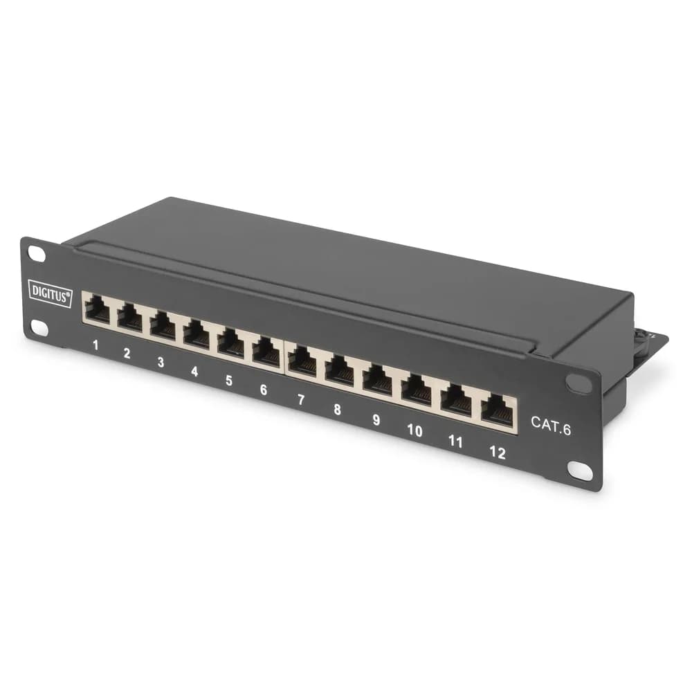 DIGITUS Panel 10" Class E 12-Port DN-91612S