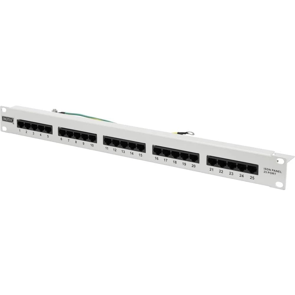 DIGITUS Patchpanel ISDN Kat.3 DN-91325-1