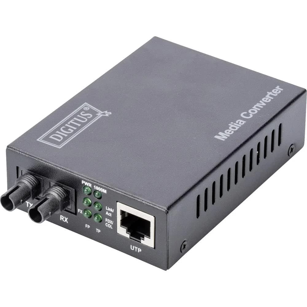 Digitus Gigabit Medienkonverter, RJ45 / ST