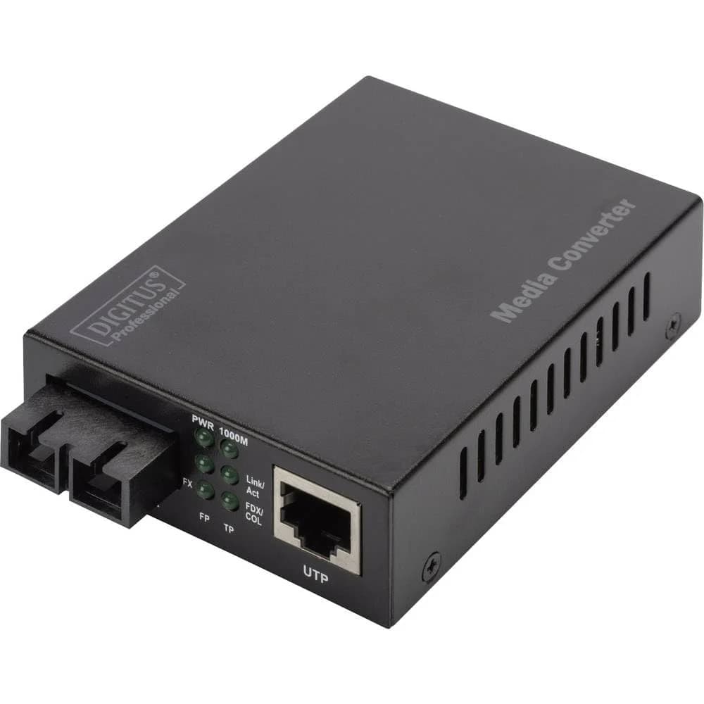Digitus Gigabit Medienkonverter, RJ45 / SC