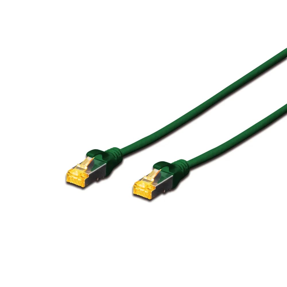patch cable - 10 m - green - Grün - 10m
