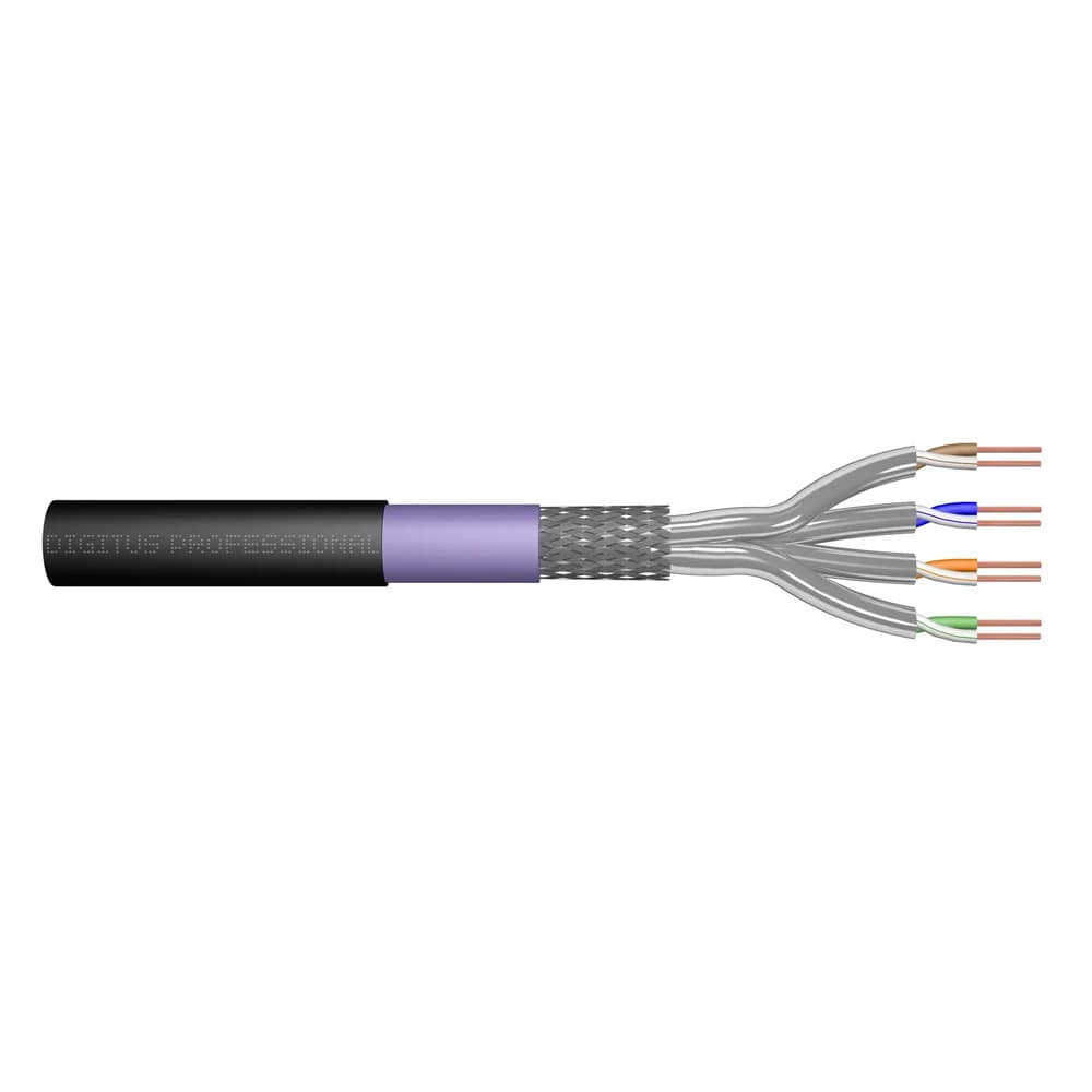 CAT 7 S-FTP - 100m - Schwarz - 100m