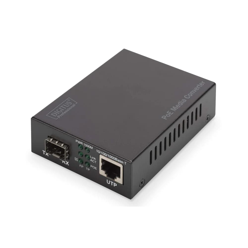 Gigabit PoE Media Converter